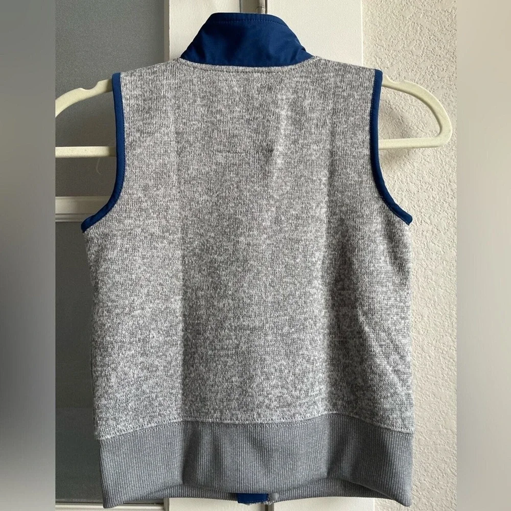 J.Crew - Kids' Unisex Color Block Fleece Vest - Size XS- Gray - NWOT‎